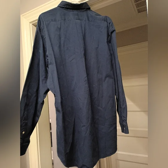 Ralph Lauren Navy Blue Men's Size XL Blake Shirt New - Picture 7 of 8